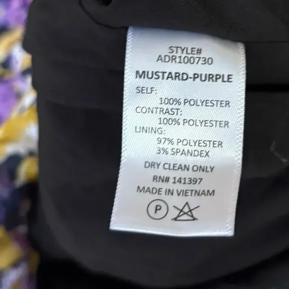 ASTR The Label Purple Floral Dress Size small - Picture 7 of 7